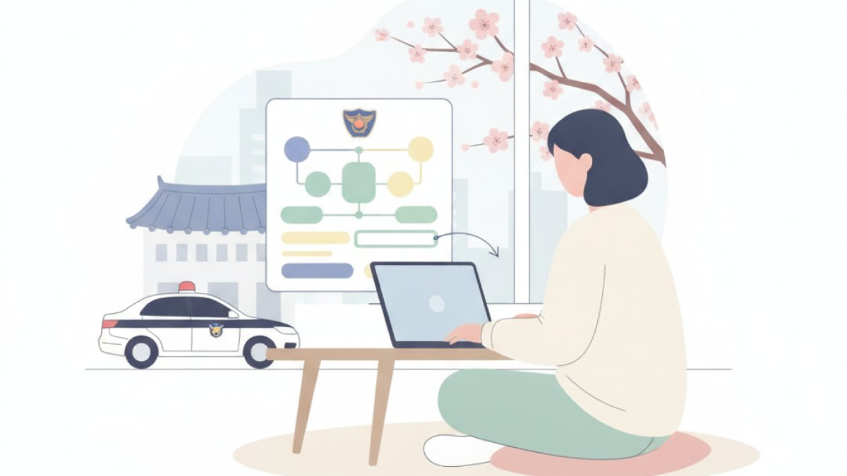 택배 분실 경찰 신고 - 온라인 신고